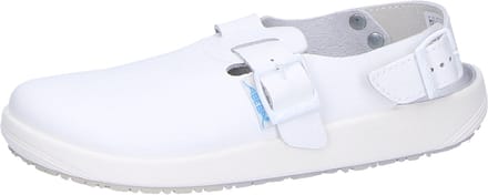 Abeba Werk schoenen Rubber werksandalen – leer, Src, Sanitsclog