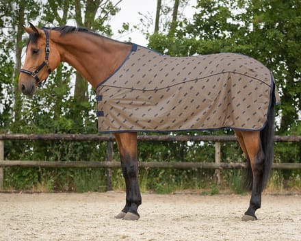 QHP Vliegendeken Summer focus - maat 130/175 - taupe