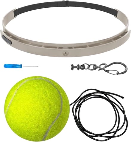 Boksbal Hoofdband - Reflexbal Set - Sport Training - Draagbaar Ontwerp - 6 cm Diameter - Meerkleurig