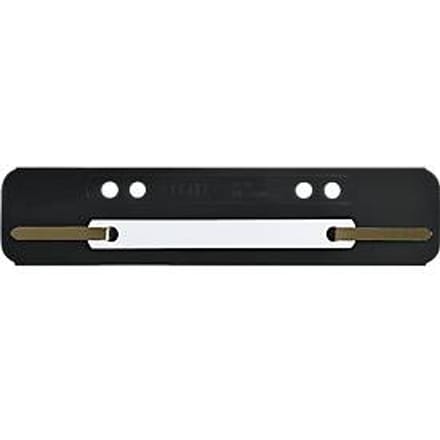 LEITZ® hechtstroken, polypropeen, A5, 25 stuks, zwart