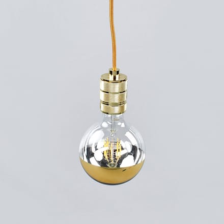 SEGULA LED kopspiegellamp E27 7W goud