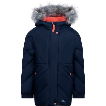 Trespass Meisjes Buntee Jas (Marine)