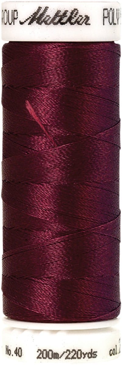Mettler borduurgaren - Paars - Nr 2222 - Polysheen - 200 meter
