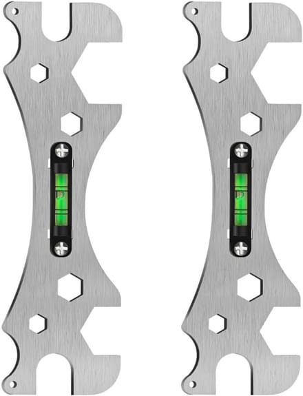 2x Badkamersleutel Set: Universele Douche- en Kraansleutel voor 8 t/m 24mm Zeskant Schroeven