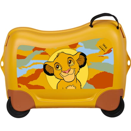 Samsonite Kinderkoffer - Dream2Go Disney Ride - on Suitcase Disney Simba geel 52cm