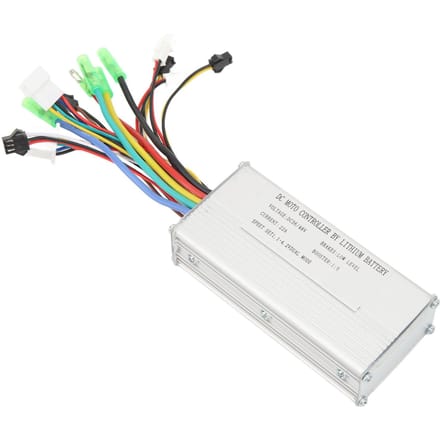 Fiets Lithium Conversie Controller Kit 22A Controller M5 Displaypaneel Duimgas Trapondersteuning black