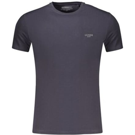 Guess Jeans Blauwe Katoenen T-Shirt voor Mannen
