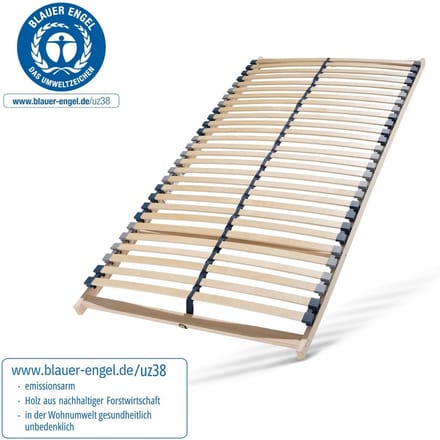 lattenbodem 80x200 - beukenhouten - Sleepneo - 7 zones - bedbodem