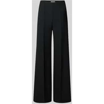 Wijde broek met viscose, model 'PUNTO'