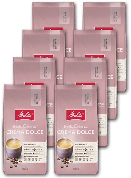 Melitta BellaCrema Dolce bonen - 8 KG