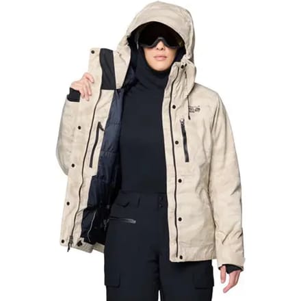 Dames wandeljack Mountain Hardwear Powder Maven