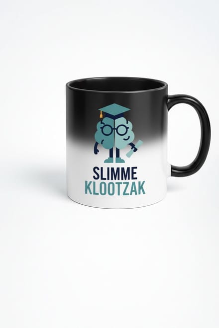 Slimme Klootzak Magic Mug - Verrassende Mok met Warmte-Effect