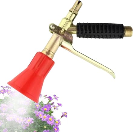 Tuinsproeier Hogedruk - Vernevelaar Landbouw - Tuin Auto Wassen - Koperen Buis - 23 x 14 cm - Koper