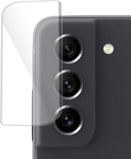Camera Screenprotector geschikt voor Samsung Galaaxy S21 FE - Tempered Glas Screen Protector