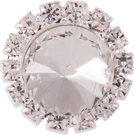 BR BR knotspiralen Crystal Rider One Size Zilver