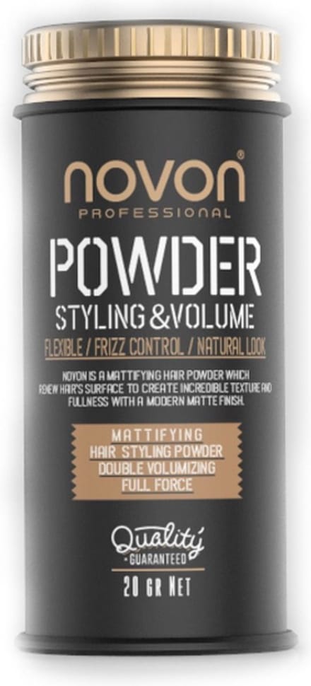 Novon Volume Poeder Style & Volume 21gr - volume en stevigheid voor extreme looks - pompadour - kuif