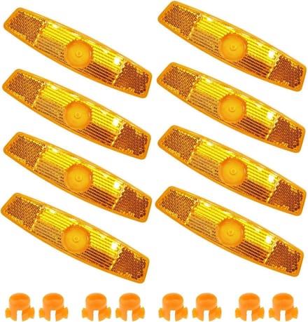 Fietsspaakreflectoren - 8 Stuks - Fietsreflectorset - Veiligheidsreflectoren Voor Mountainbikes