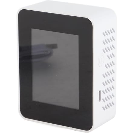 2CO1T LCD CO2-detector Digitale Temperatuur- en Vochtigheidsdetector met Alarm Draagbaar en Realtime wit