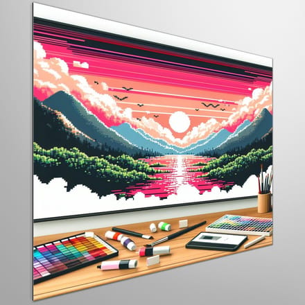 Kunstprint | Wanddecoratie | Dibond | 50 × 50 cm