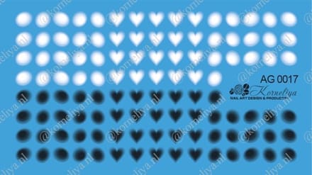Korneliya Airbrush Waterdecal AG 0017 combi