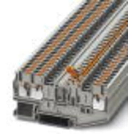 Phoenix Contact 3210170 Meetscheidingsklem 5.2 mm Push-In-klem Grijs 50 stuk(s)