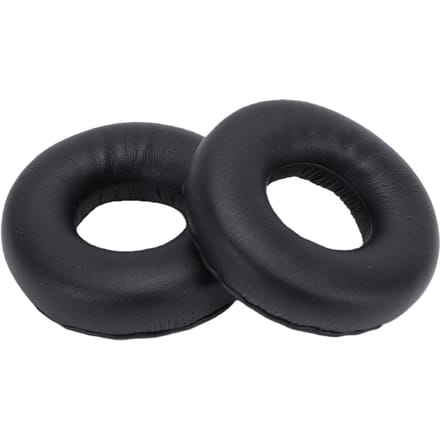 Pads d'oreilles de remplacement compatibles avec les casques WH CH520 CH500 CH510 Cuir protéiné Éponge à mémoire de forme Coussinets d'oreilles pour casque black