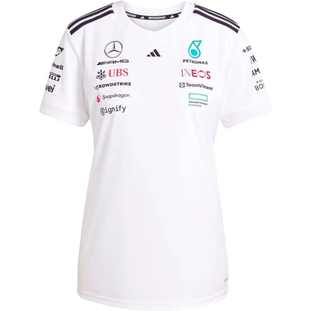 adidas Performance MERCEDES - AMG PETRONAS FORMULA ONE TEAM DRIVER SHIRT - Dames - Wit