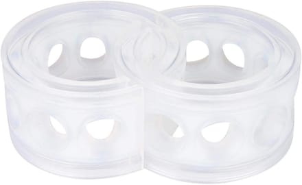 Dailygoods- Kussen 2 Stuks - Transparant - Tpe - Schokdemper