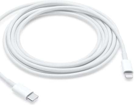 MW2R3ZM/A USB-kabel USB 2.0 USB-C stekker, Apple Lightning stekker 2.00 m Wit