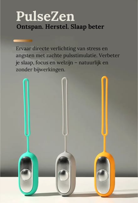 PulseZen Slaaphulp | Kalmeermiddel | Pulsstimulatie | Smaragdgroen