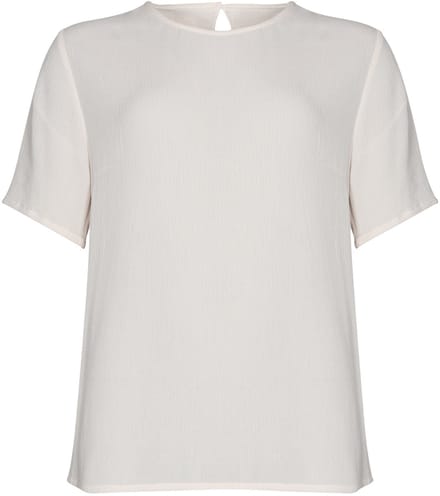 Pastunette Top Beach Basic - Viscose - Crème wit - Maat 36