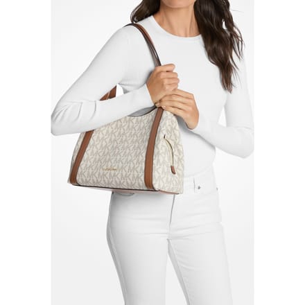 Michael Kors Large Shoulder Tote Bag Vanilla/lugg Größe: OS | Handtaschen Outlet | Damen | Weiß