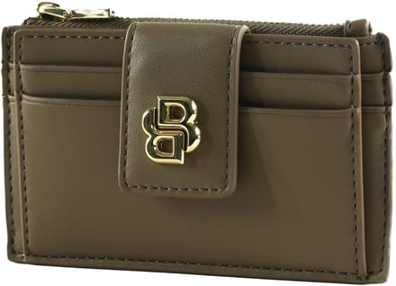 BOSS kaarthouder B Icon Card Holder Open Brown Taupe