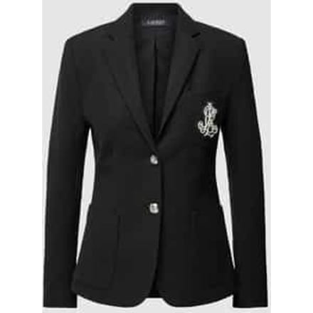 Blazer met labeldetail, model 'ANFISA'