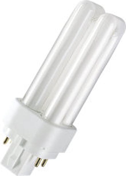 Osram Dulux D/E Compact Fluor G24Q-2 PL-C 18W 6500K 865 1130lm - 4-Pins G24Q-2 - Koel Wit Licht
