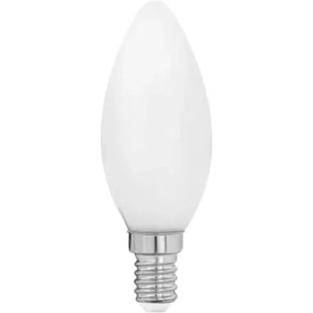 EGLO LED spot C35 Candle 4W/827 470 lumen matte E14