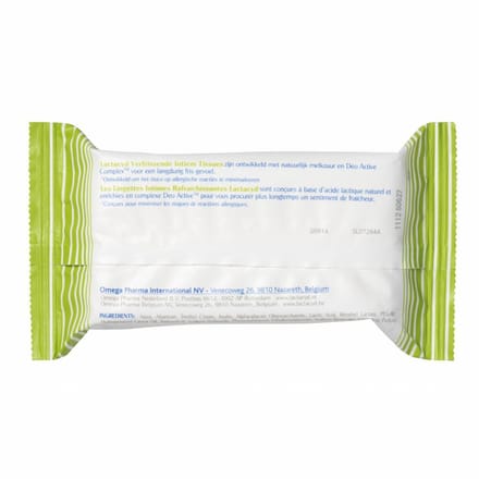 Lactacyd Tissues Verfrissend - 5 x 15 stuks - Voordeelverpakking