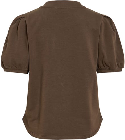 VILA - VIHARISA CREW NECK 2/4 SWEAT TOP/PB - Dames - Blouses
