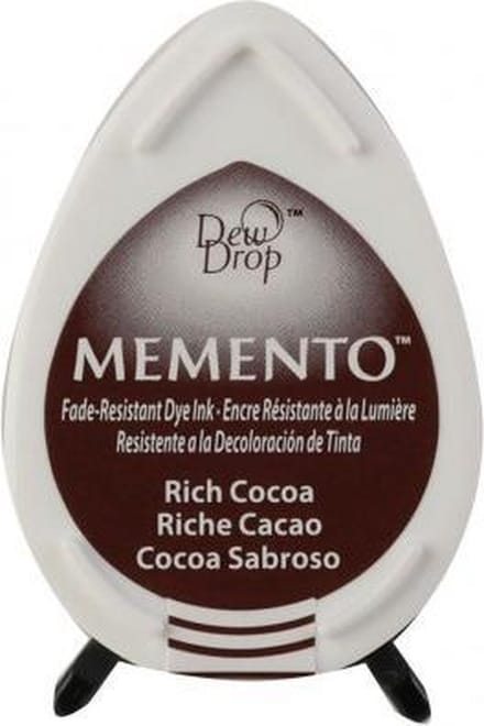 Dewdrop rich cocoa - stempelkussen - Memento Tsukineko