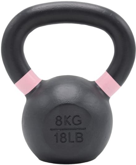 FysioSupplies - Kettlebell gietijzer 8 kg - Kettlebells