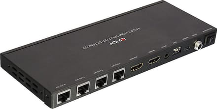 Lindy Cat.6 HDMI & IR Splitter Extender with Loop Out