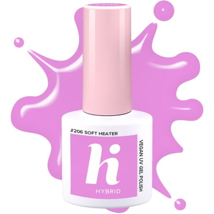 Hi Hybrid #206 Hybrid UV Gel Polish Soft Heather 5 ml