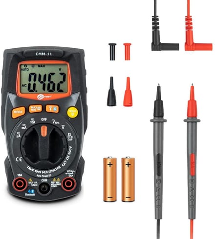 Professionele Digitale Multimeter - AC/DC Spanning, Stroom, Weerstand en Frequentie Tester