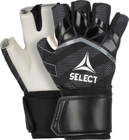 Select Futsal Liga V24 Keepershandschoenen - Zwart / Wit | Maat: 7