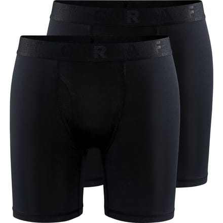 CRAFT ACTIVE BOXER 6-INCH 2-PACK Heren Sportonderbroek - Zwart