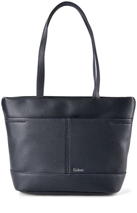 Gabor schoudertas Lenea Zip Shopper Dark Blue donkerblauw