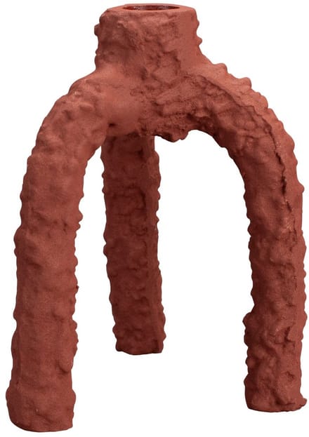 Dutchbone Cruz Kandelaar L Terracotta