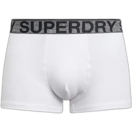 Superdry M3110475a Trunk Boxers 3 Eenheden Wit XL Man