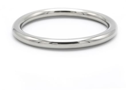 Kiotos - Ronde Cockring - 8 mm hoog - dikte 5 mm - RVS 65 mm