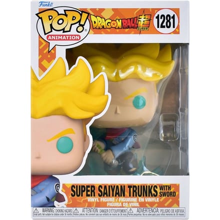 Pop Animation: Dragon Ball Super - Super Saiyan Trunks with Sword Funko Pop #1281